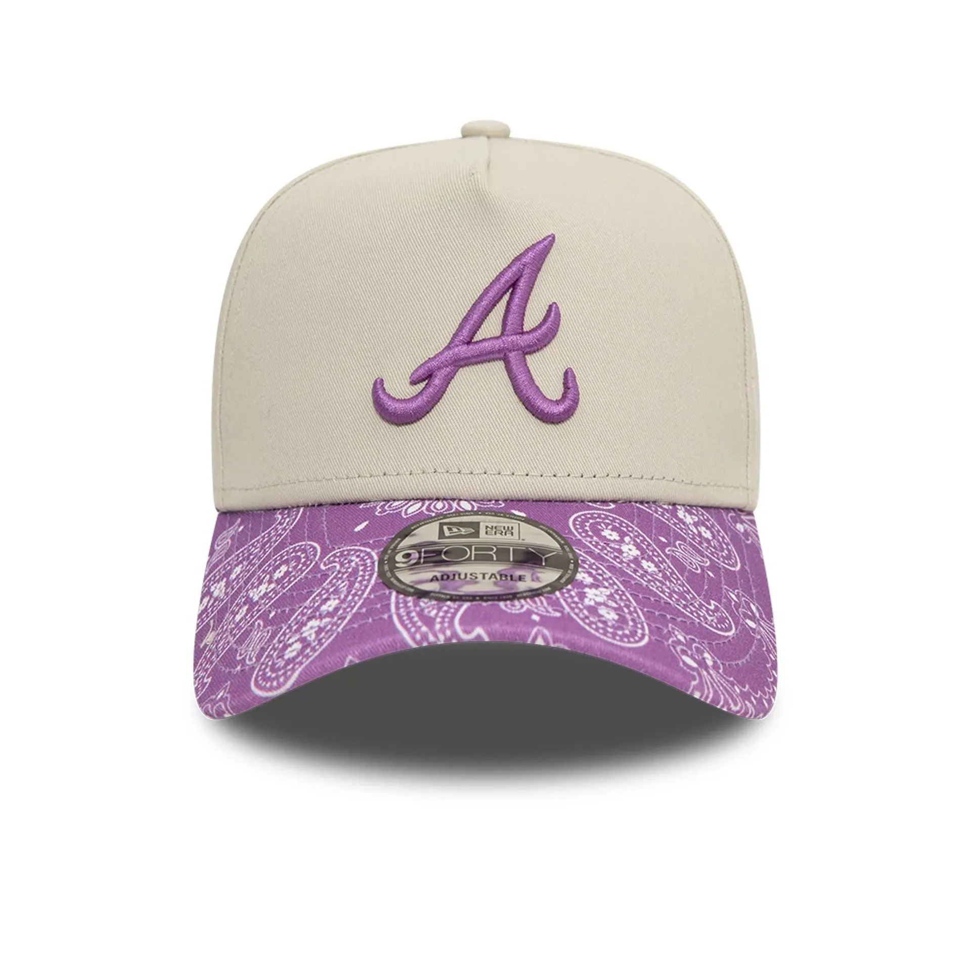 Gorra Atlanta Braves Pastel Paisley 9FORTY A-Frame